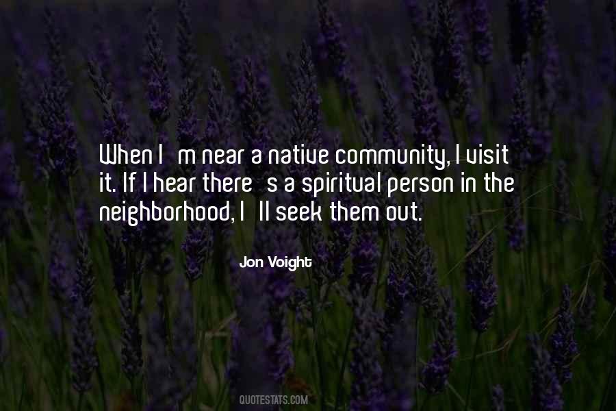 Quotes About The Neighborhood #938974