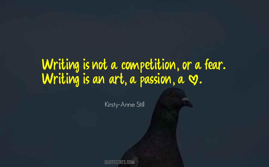 Writing Competition Quotes #1196424
