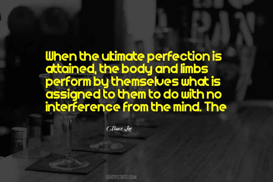 Ultimate Perfection Quotes #225551