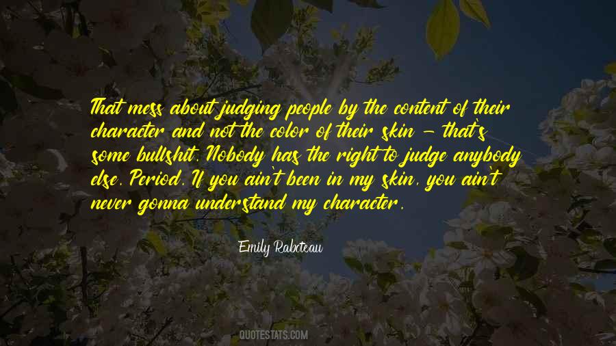 About Judgement Quotes #748369