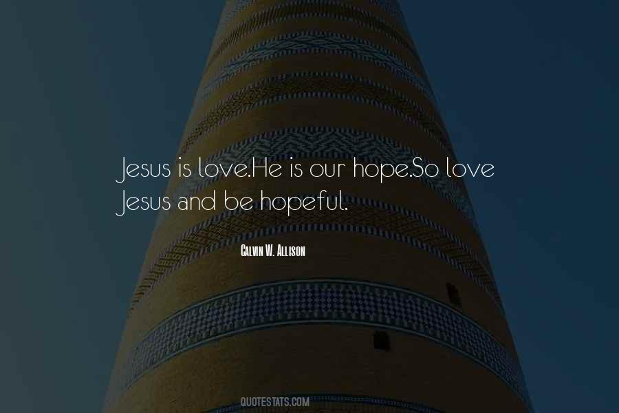 Hope Jesus Quotes #598034