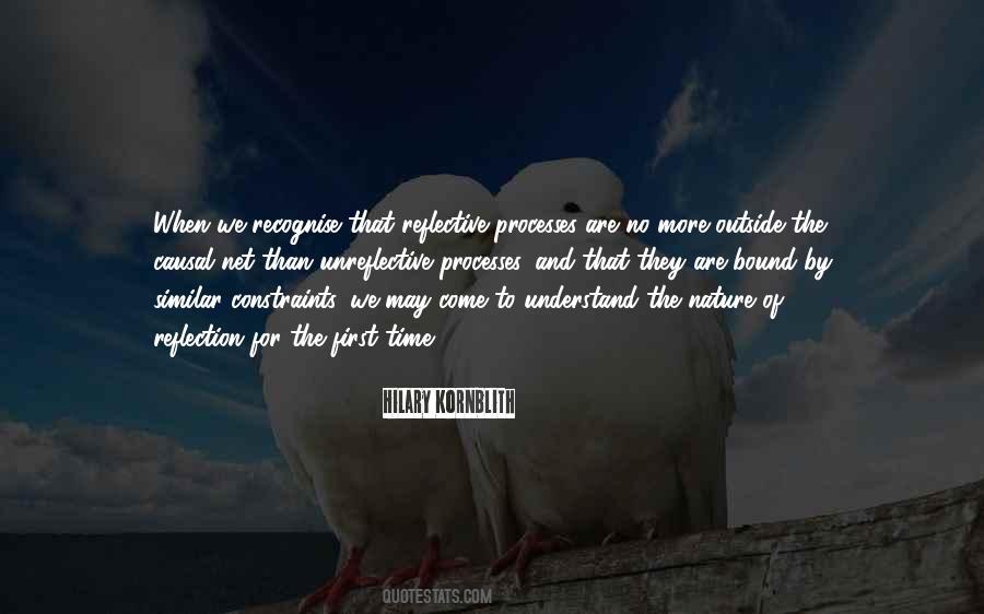 Reflection Of Nature Quotes #1775653