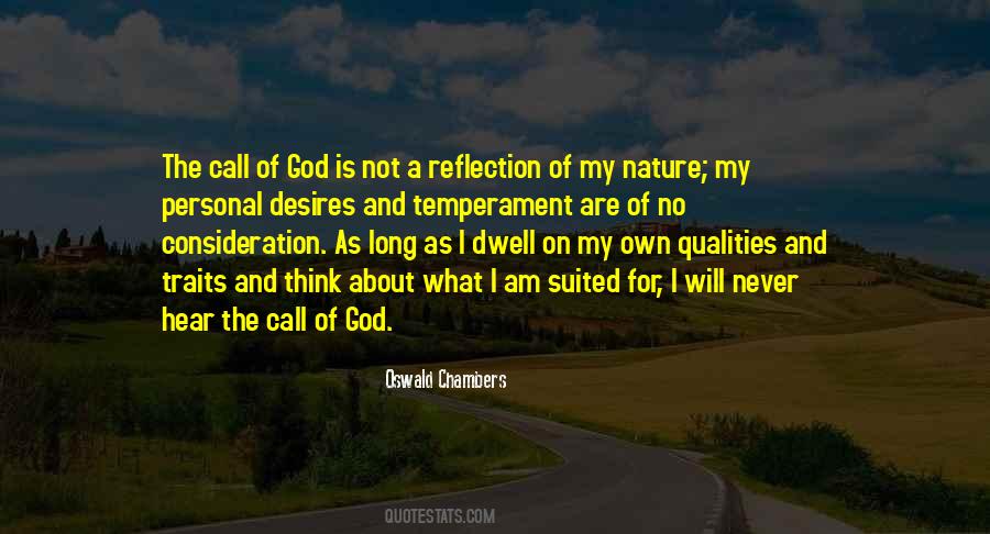 Reflection Of Nature Quotes #289398