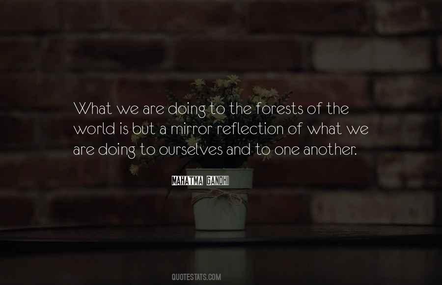Reflection Of Nature Quotes #332701