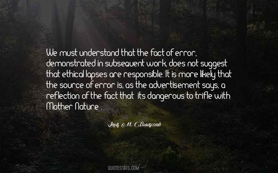 Reflection Of Nature Quotes #712033
