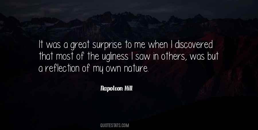Reflection Of Nature Quotes #741923