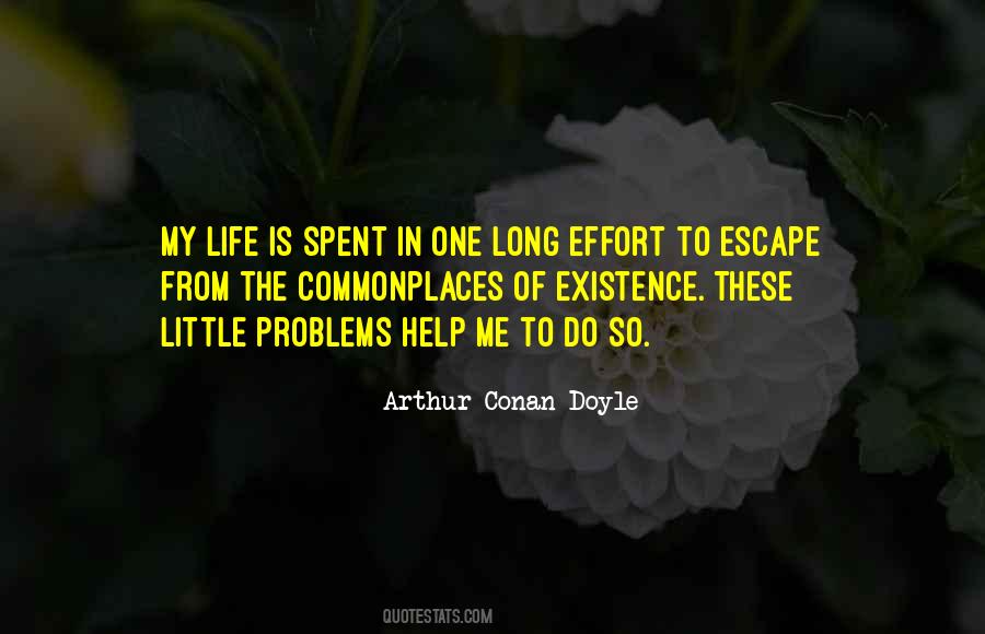 Escape Problems Quotes #1484710