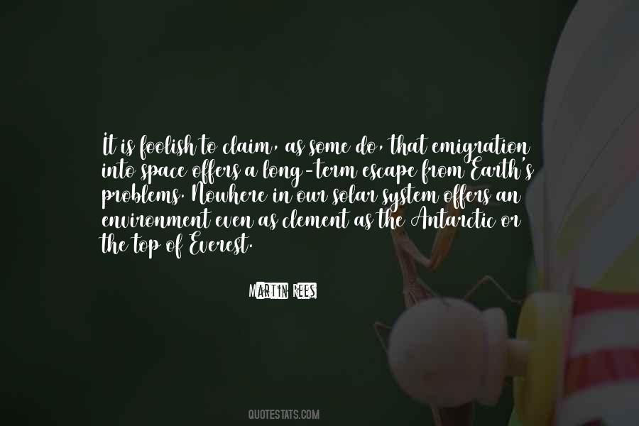 Escape Problems Quotes #1858111