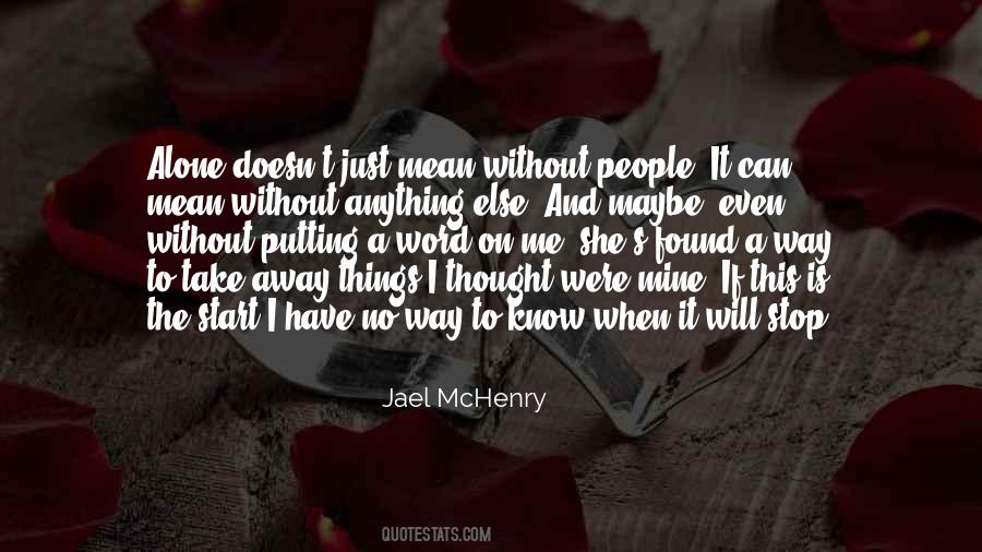 Quotes About Jael #438062