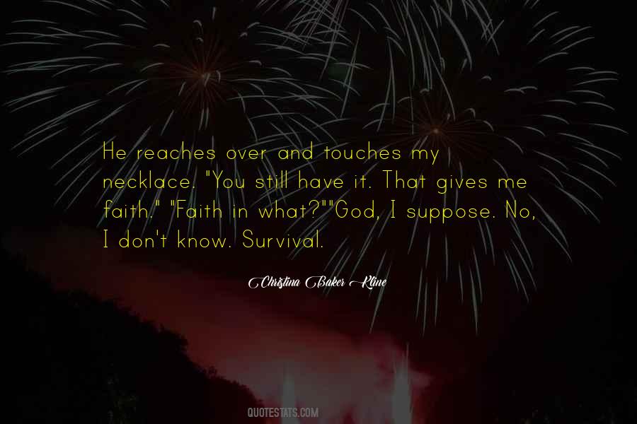 No Faith In Me Quotes #350425