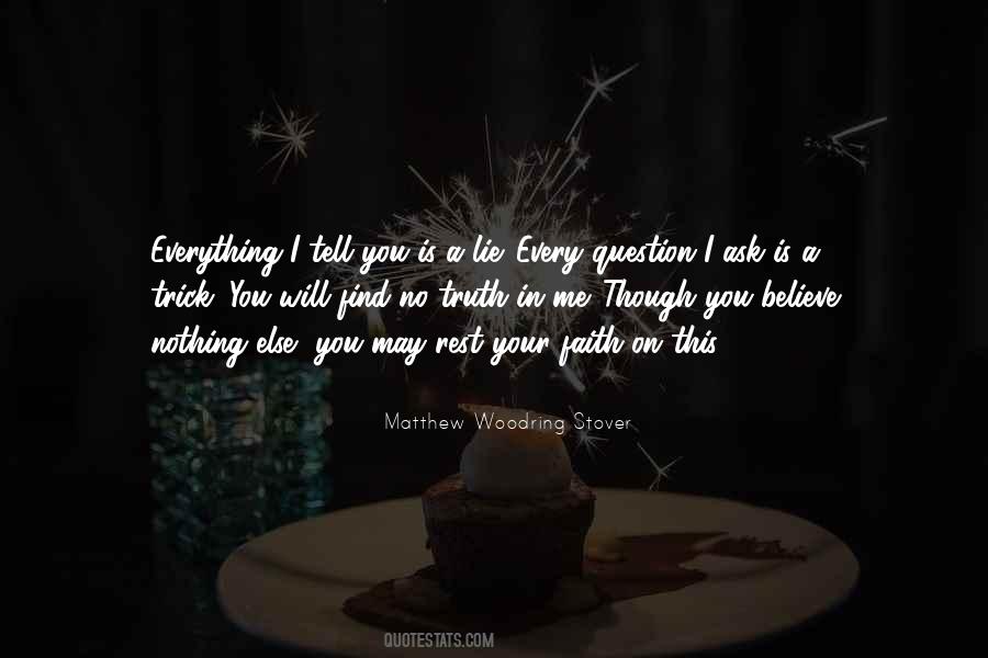 No Faith In Me Quotes #648948
