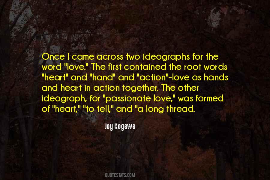 I Was In Love Once Quotes #1120643