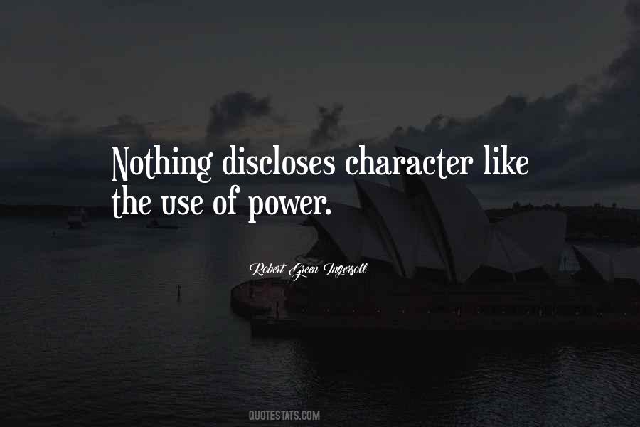 Quotes About The Use Of Power #512662