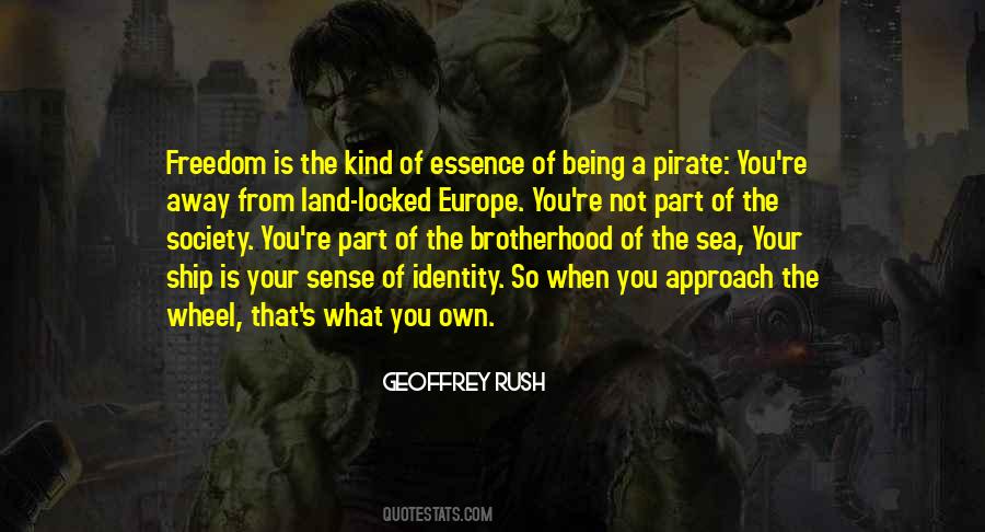 Quotes About A Sense Of Identity #708644