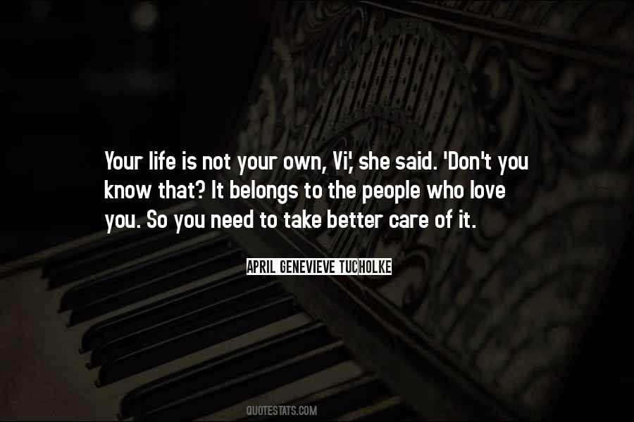 Who Love You Quotes #302459