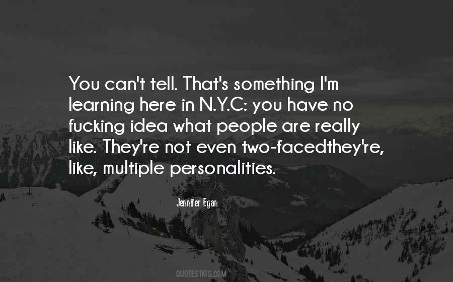 Quotes About Having Two Personalities #75179