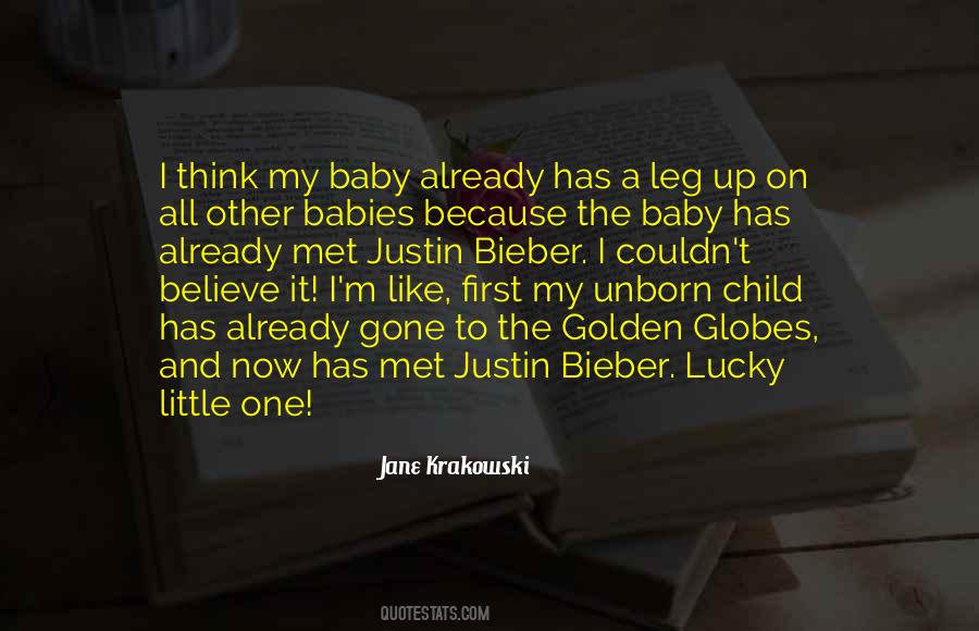 My Baby And I Quotes #835683