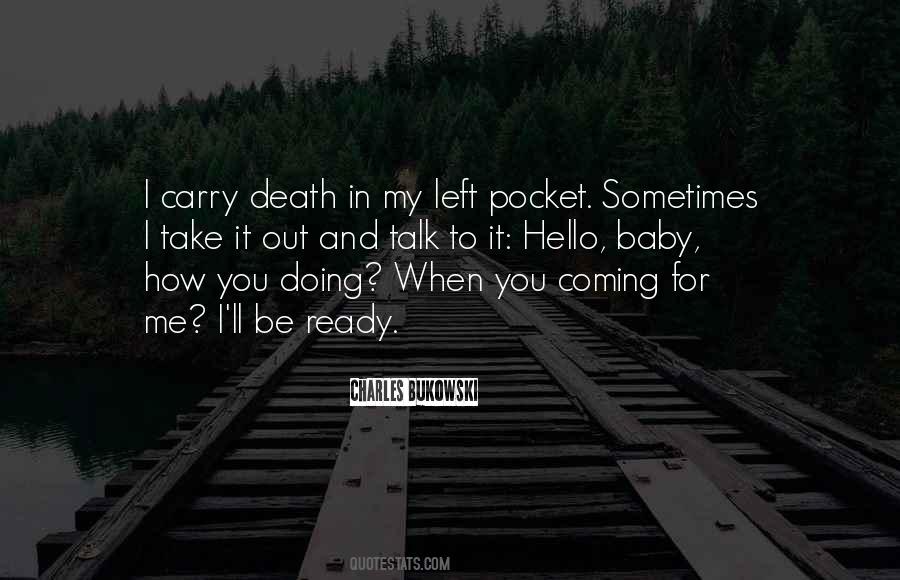 My Baby And I Quotes #988374