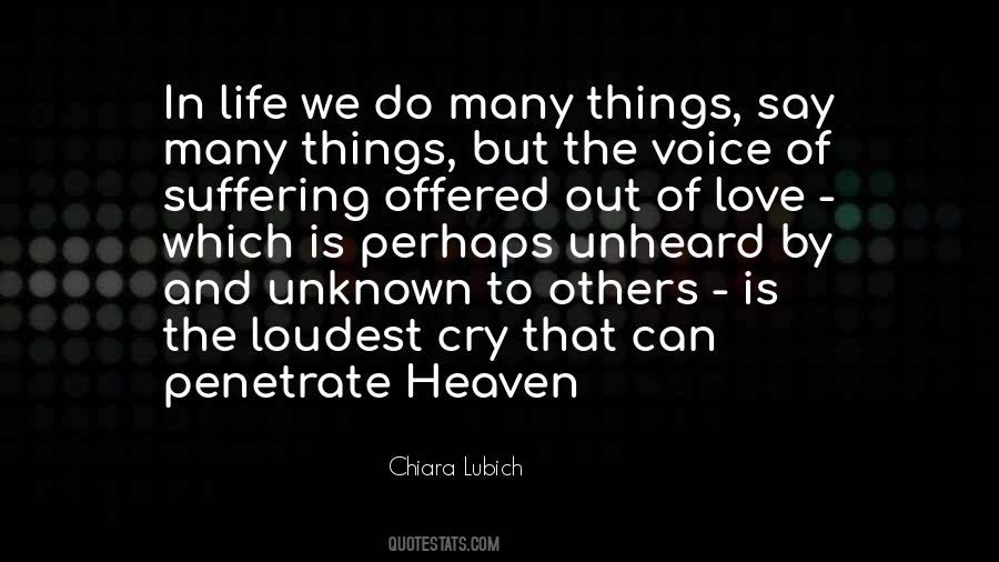 We Cry Out Quotes #1733149