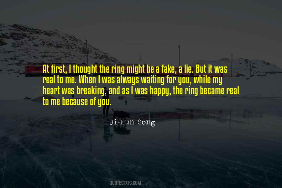 Be Real To Me Quotes #1547687