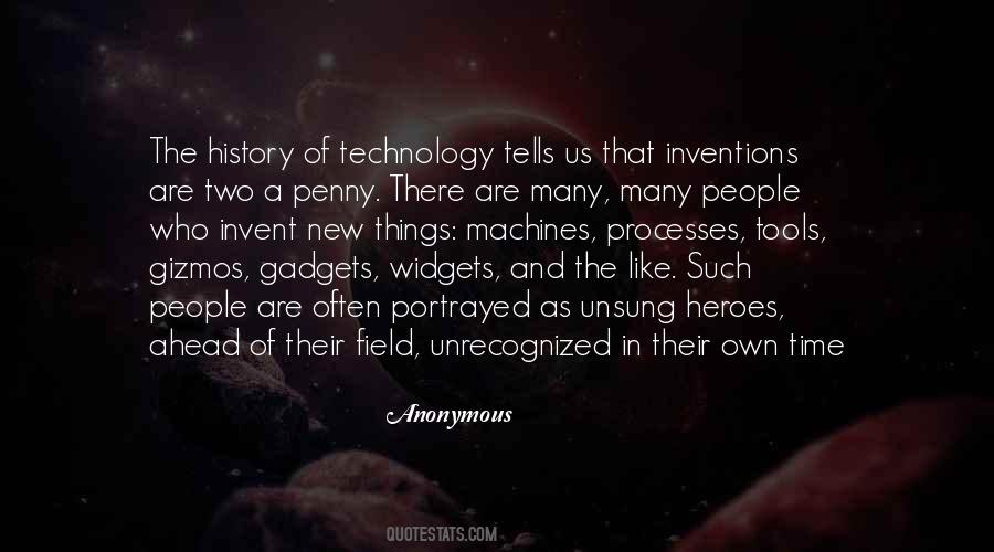 Quotes About The Inventions #446768