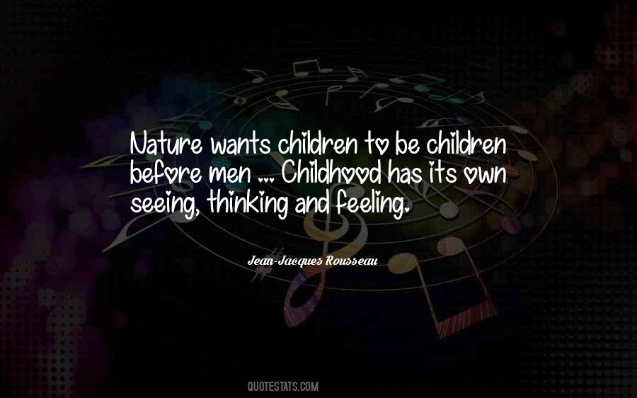 Feeling Nature Quotes #1243653