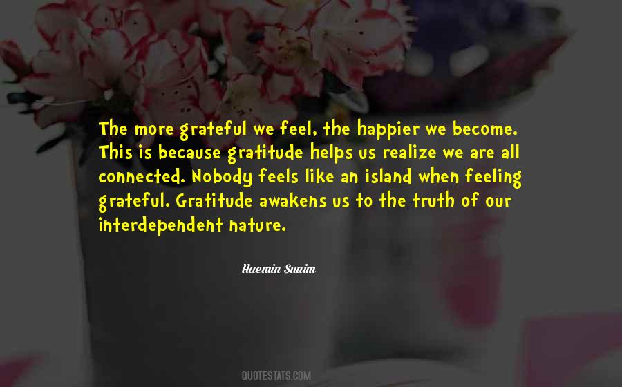 Feeling Nature Quotes #1501906