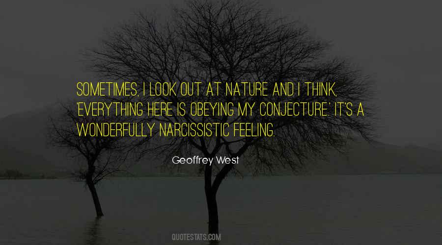 Feeling Nature Quotes #1619580