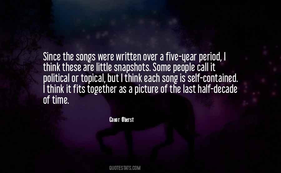 Over A Period Of Time Quotes #819007