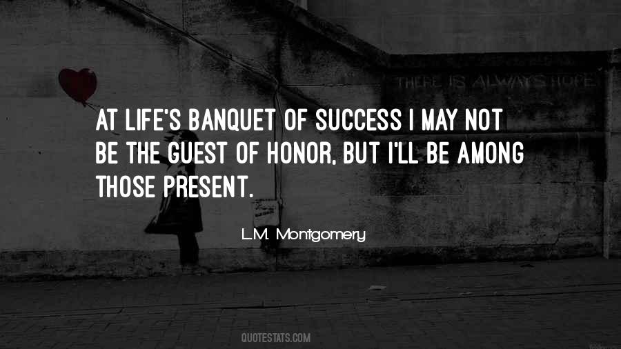 Guest Of Honor Quotes #839632
