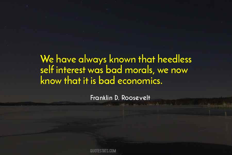 Have Morals Quotes #82503