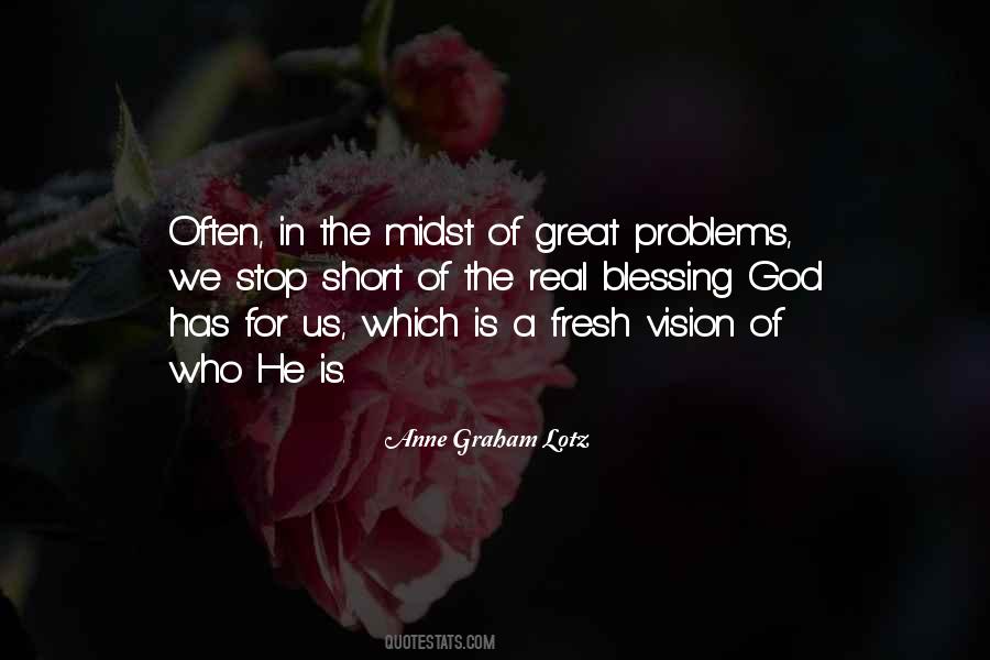 Vision For God Quotes #929000