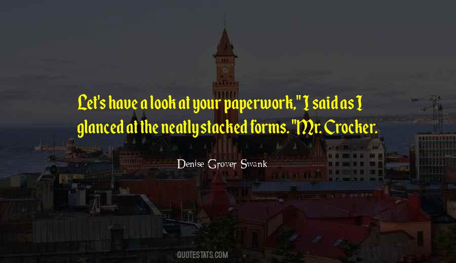 Mr Crocker Quotes #1586810