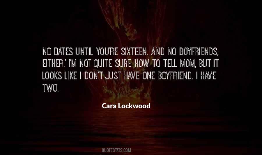 Two Boyfriends Quotes #669806