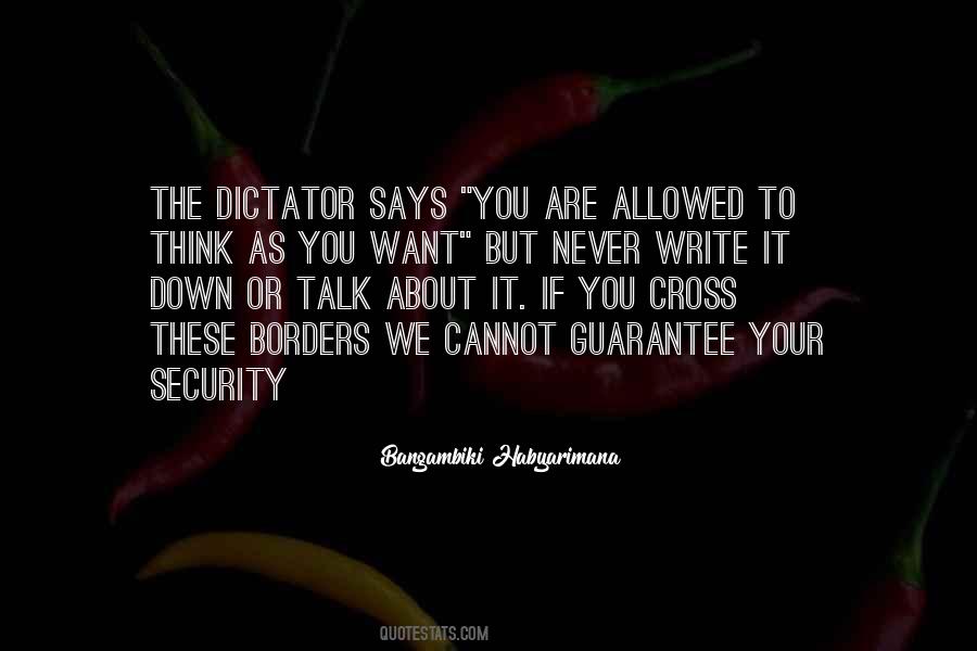 Dictatorial Quotes #210477