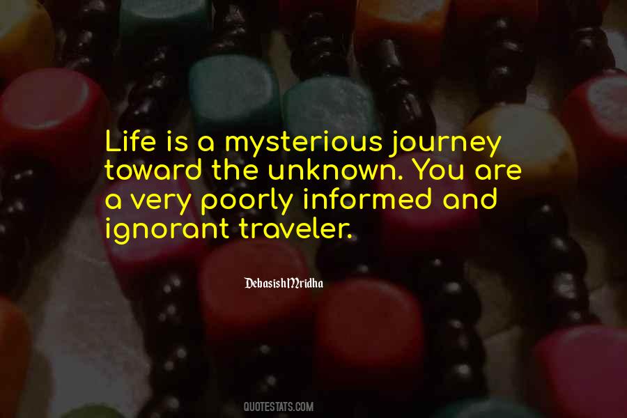 Life Mysterious Quotes #255353