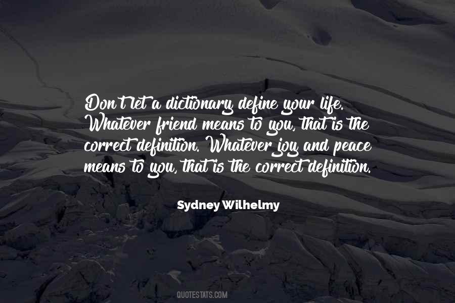 Dictionary Definition Quotes #1768312