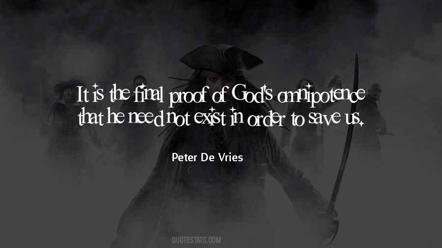 Quotes About The Omnipotence Of God #1275439