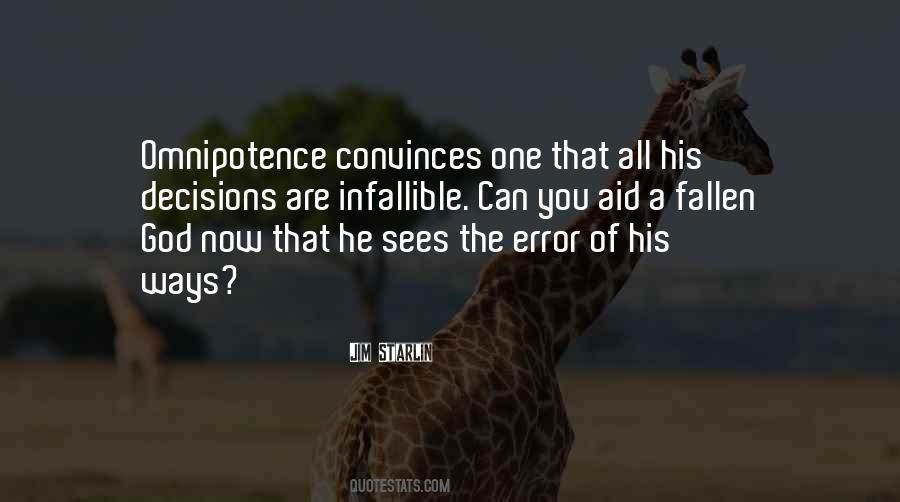 Quotes About The Omnipotence Of God #313065