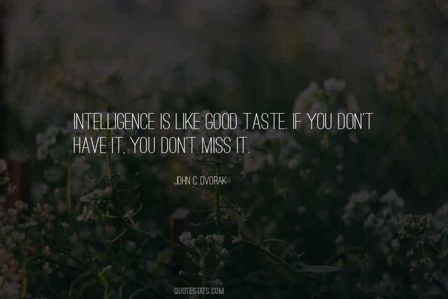 T Taste Quotes #150570