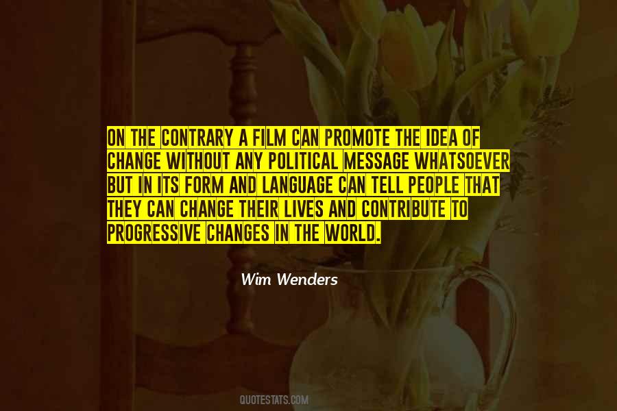 One Idea Can Change The World Quotes #1479904