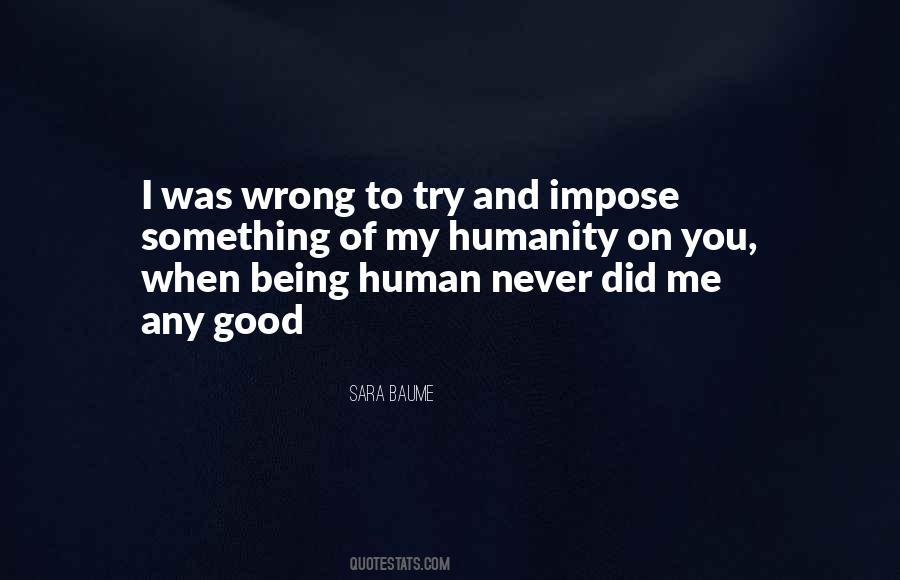 Did Something Wrong Quotes #1114631