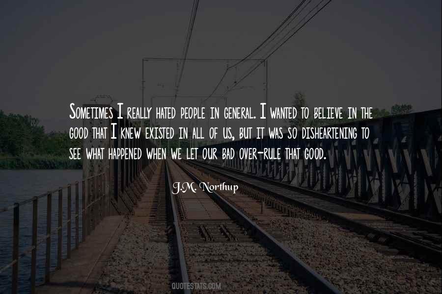 Really Disheartening Quotes #907445