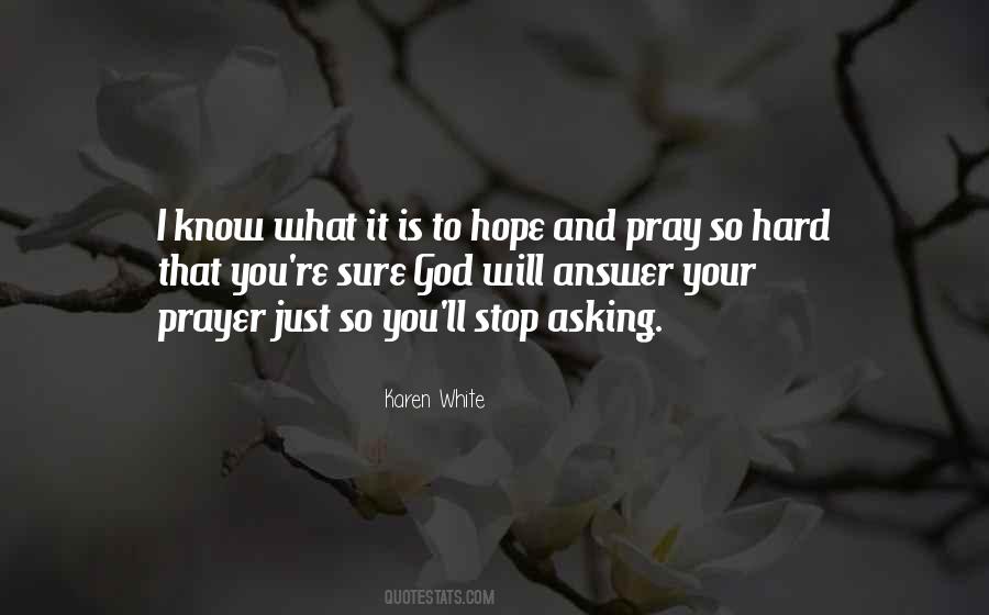 Asking Prayer Quotes #1079916