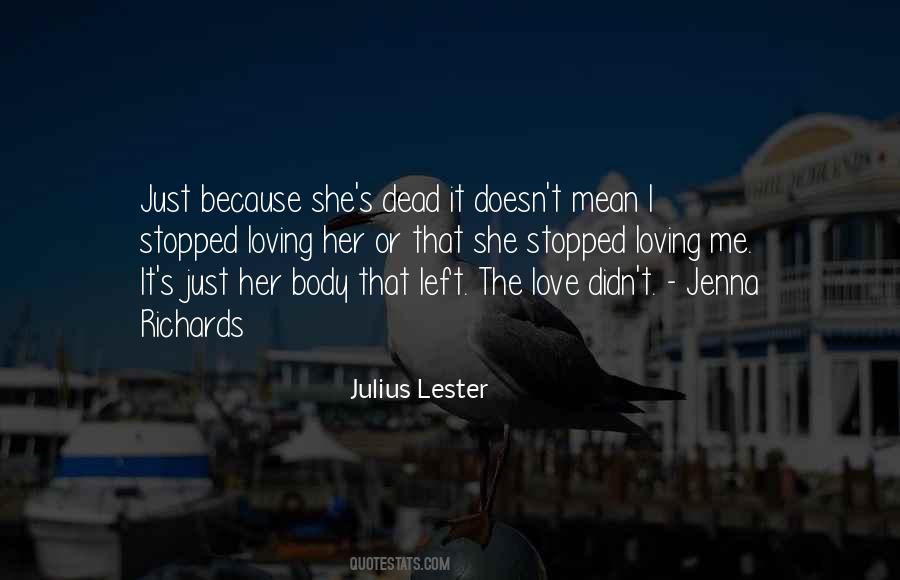 Dead Love Quotes #34150