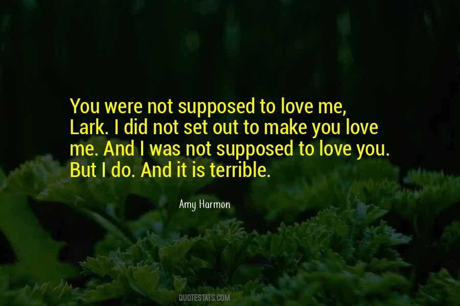 Did You Love Me Quotes #234696