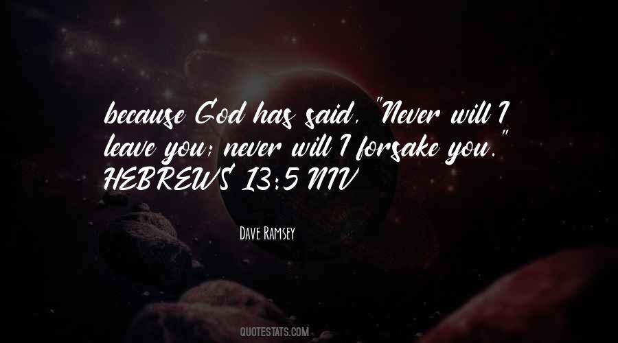 Hebrews 13 Quotes #1036125