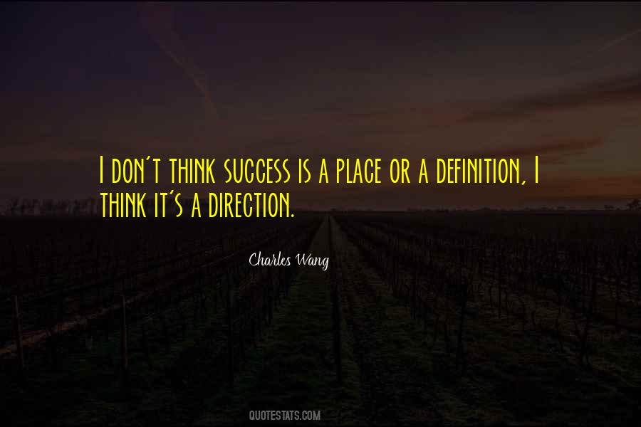 Think Success Quotes #1774618