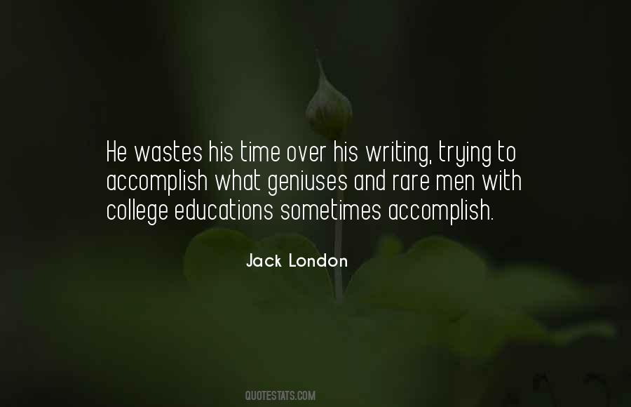 Quotes About Jack London Writing #1205610
