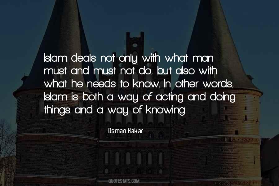 Man With Words Quotes #196092